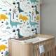 Papel de Parede Infantil Dinossauros Mod 05
