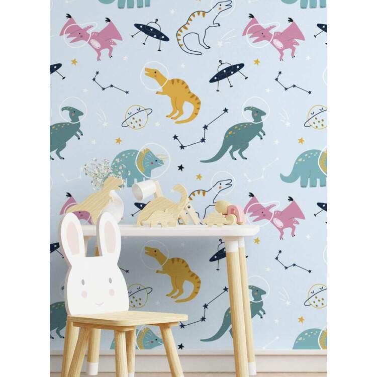 Papel de Parede Infantil Dinossauros Mod 44