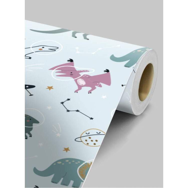 Papel de Parede Infantil Dinossauros Mod 44