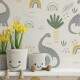 Papel de Parede Infantil Dinossauros Mod 47