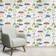 Papel de Parede Infantil Carrinhos Mod 11
