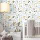 Papel de Parede Infantil Carrinhos Mod 21