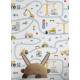 Papel de Parede Infantil Carrinhos Mod 21