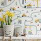 Papel de Parede Infantil Carrinhos Mod 21
