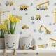 Papel de Parede Infantil Carrinhos Mod 22