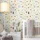Papel de Parede Infantil Carrinhos Mod 35
