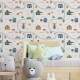 Papel de Parede Infantil Carrinhos Mod 58