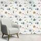 Papel de Parede Infantil Carrinhos Mod 58