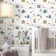 Papel de Parede Infantil Carrinhos Mod 58