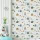 Papel de Parede Infantil Carrinhos Mod 58