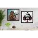 2 Quadros Decorativo Quadrado Lemmy Kilmster