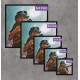 2 Quadros Decorativo Quadrado Lemmy Kilmster