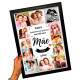 Quadro Decorativo Dia das M�es Personalizado com Fotos