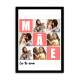 Quadro Decorativo Dia das M�es Personalizado com Fotos Escrito M�e