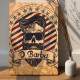 Placa Decorativa Barbearia Tradicional