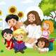 Papel de Parede Jesus e Crian�as MP