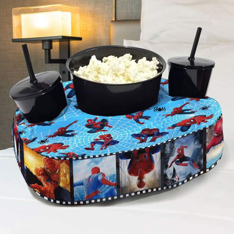 Kit Almofada Decorativa Porta Pipoca Homem Aranha 01