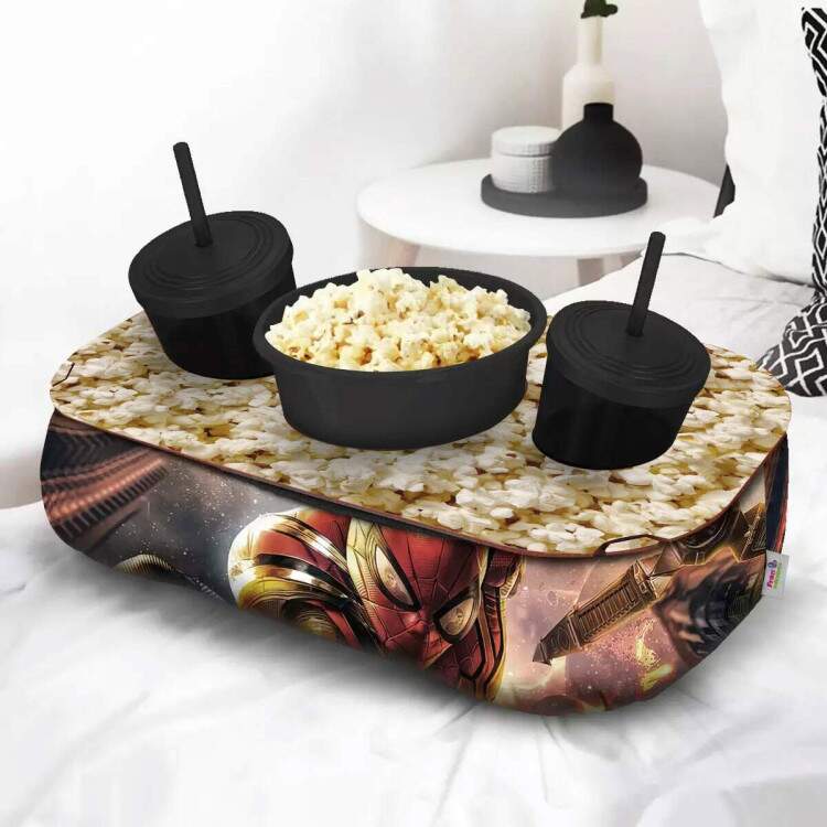 Kit Almofada Decorativa Porta Pipoca Homem Aranha 04