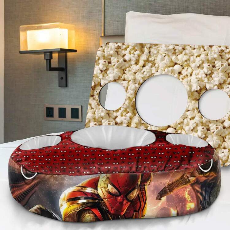 Kit Almofada Decorativa Porta Pipoca Homem Aranha 04