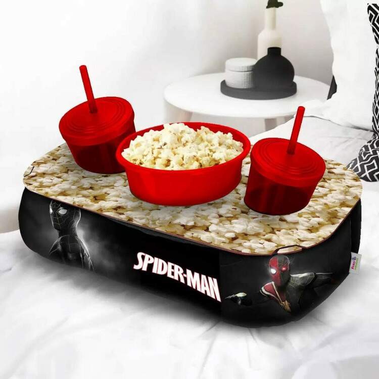 Kit Almofada Decorativa Porta Pipoca Homem Aranha 18