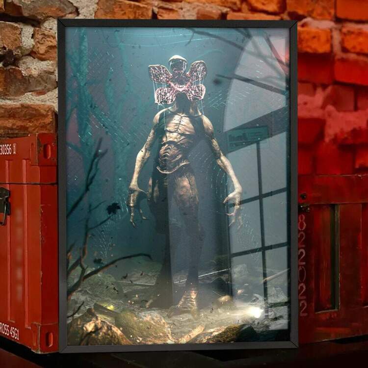 Quadro Decorativo Stranger Things Demogorgon