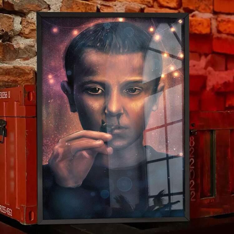 Quadro Decorativo Stranger Things Eleven