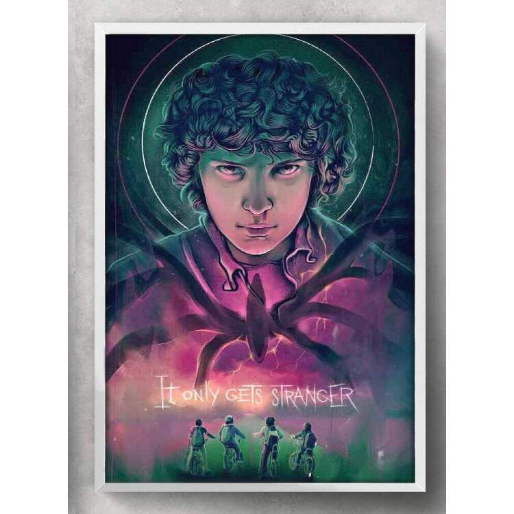 Quadro Decorativo Stranger Things Capa