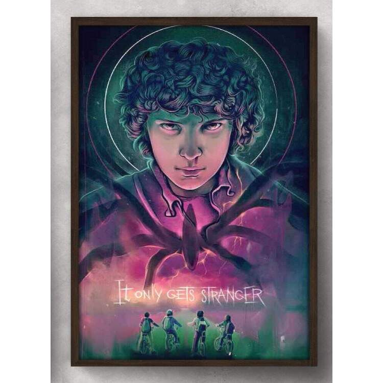 Quadro Decorativo Stranger Things Capa