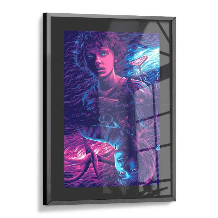 Quadro Decorativo Stranger Things Mundo Invertido