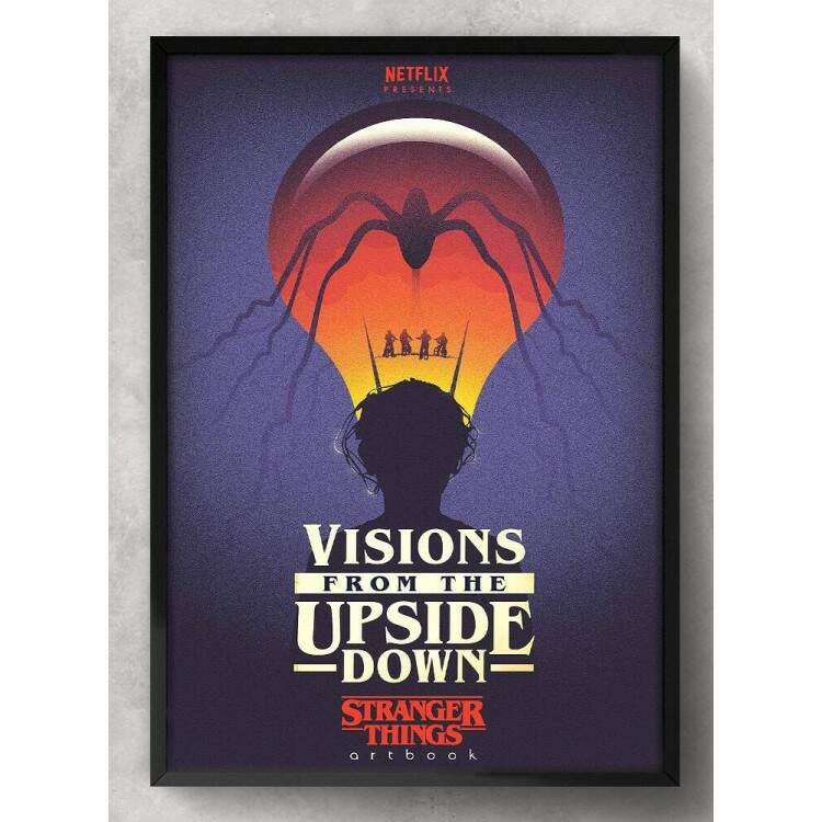 Quadro Decorativo Stranger Things Upside Down