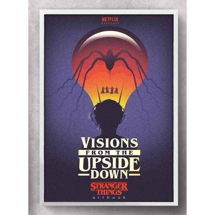 Quadro Decorativo Stranger Things Upside Down