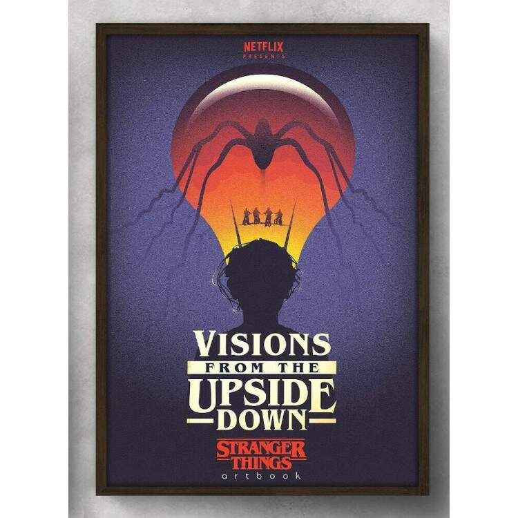 Quadro Decorativo Stranger Things Upside Down