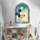 Adesivo de Parede Janela Falsa Mickey Baby