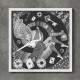 Quadro Decorativo Quadrado Alice No Pa�s das Maravilhas