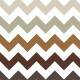 Papel de Parede Chevron Tons de Bege com Branco e Marrom