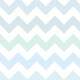 Papel de Parede Chevron Branco com Verde e Azul Pastel