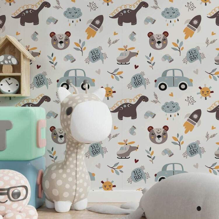 Papel de Parede Infantil Bosque