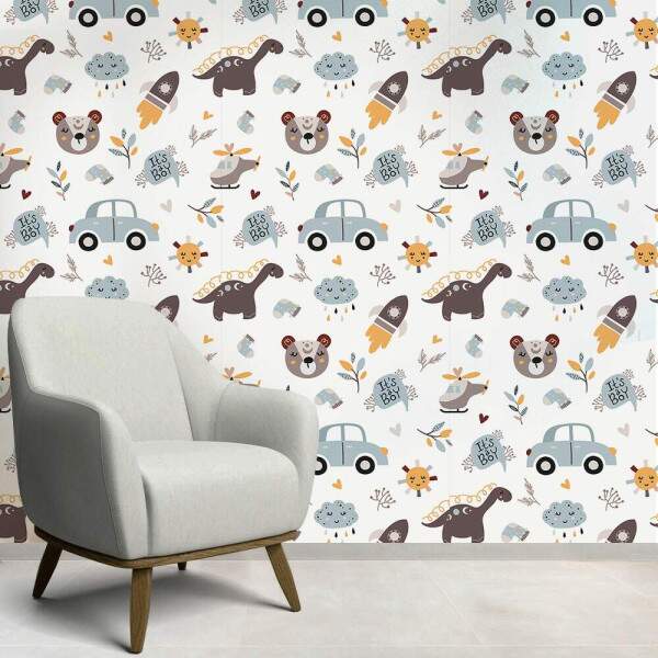 Papel de Parede Infantil Bosque
