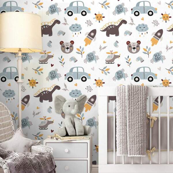 Papel de Parede Infantil Bosque