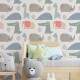 Papel de Parede Infantil Animais Baby