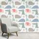 Papel de Parede Infantil Animais Baby