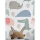Papel de Parede Infantil Animais Baby