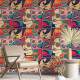 Papel de Parede Abstrato Retr� Mulheres