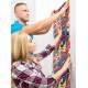 Papel de Parede Abstrato Retr� Mulheres