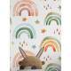 Papel de Parede Infantil Arco-�ris Aquarela
