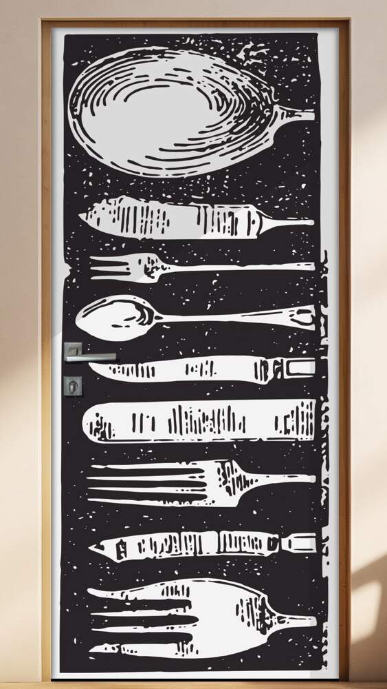 Adesivo Para Porta Cozinha 01