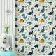 Papel de Parede Infantil Dinossauros Azuis
