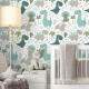 Papel de Parede Infantil Dinossauros Verde Baby