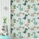Papel de Parede Infantil Dinossauros Verde Baby