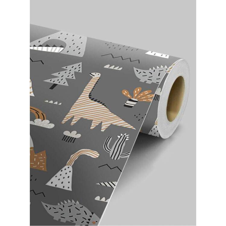 Papel de Parede Infantil Dinossauros na Floresta